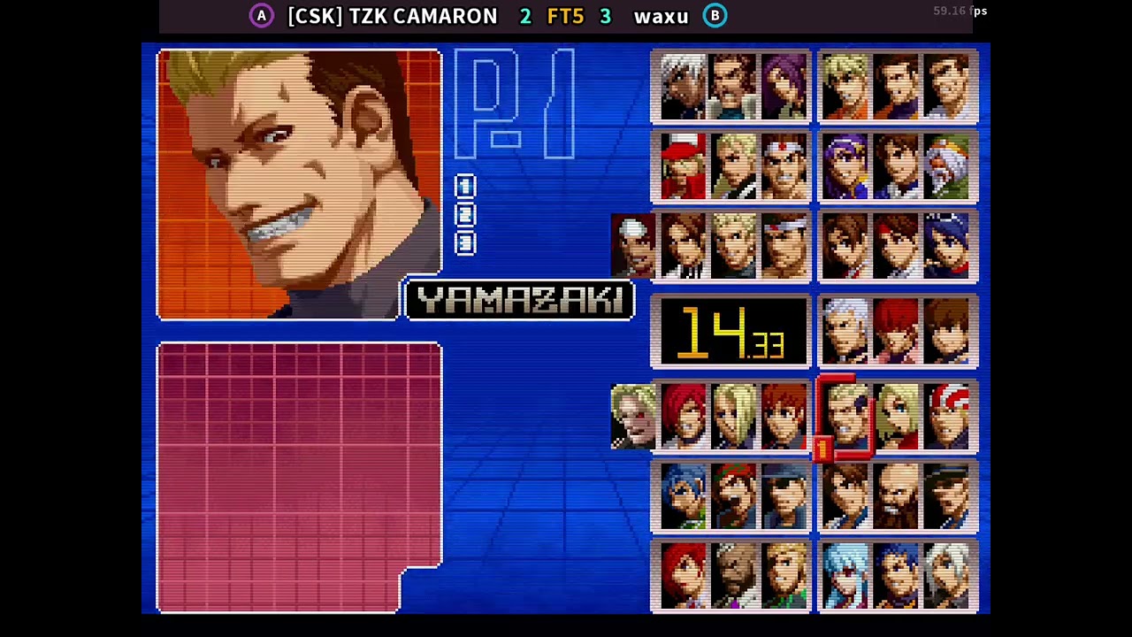 (CSK) TSK CAMARON  🇲🇽 vs waxu 🇲🇽 FT5 - Kof 2002 Plus