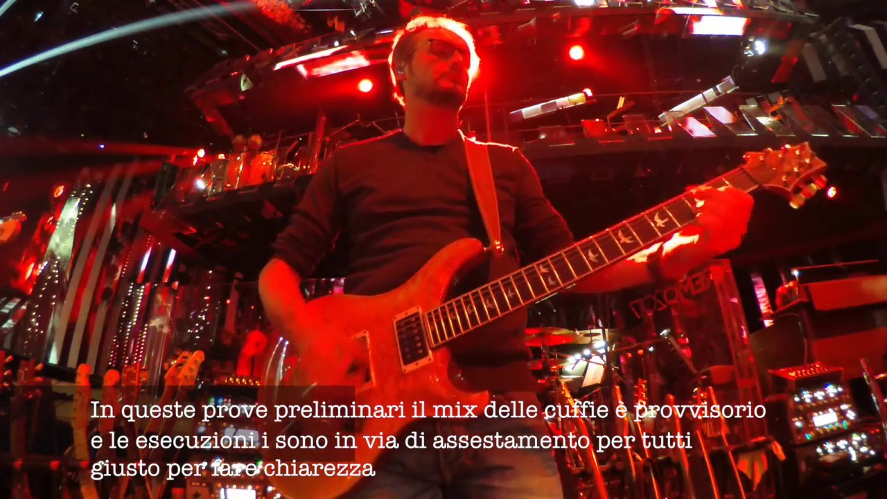 Luca Colombo - Sanremo 2017   strumentazione utilizzata