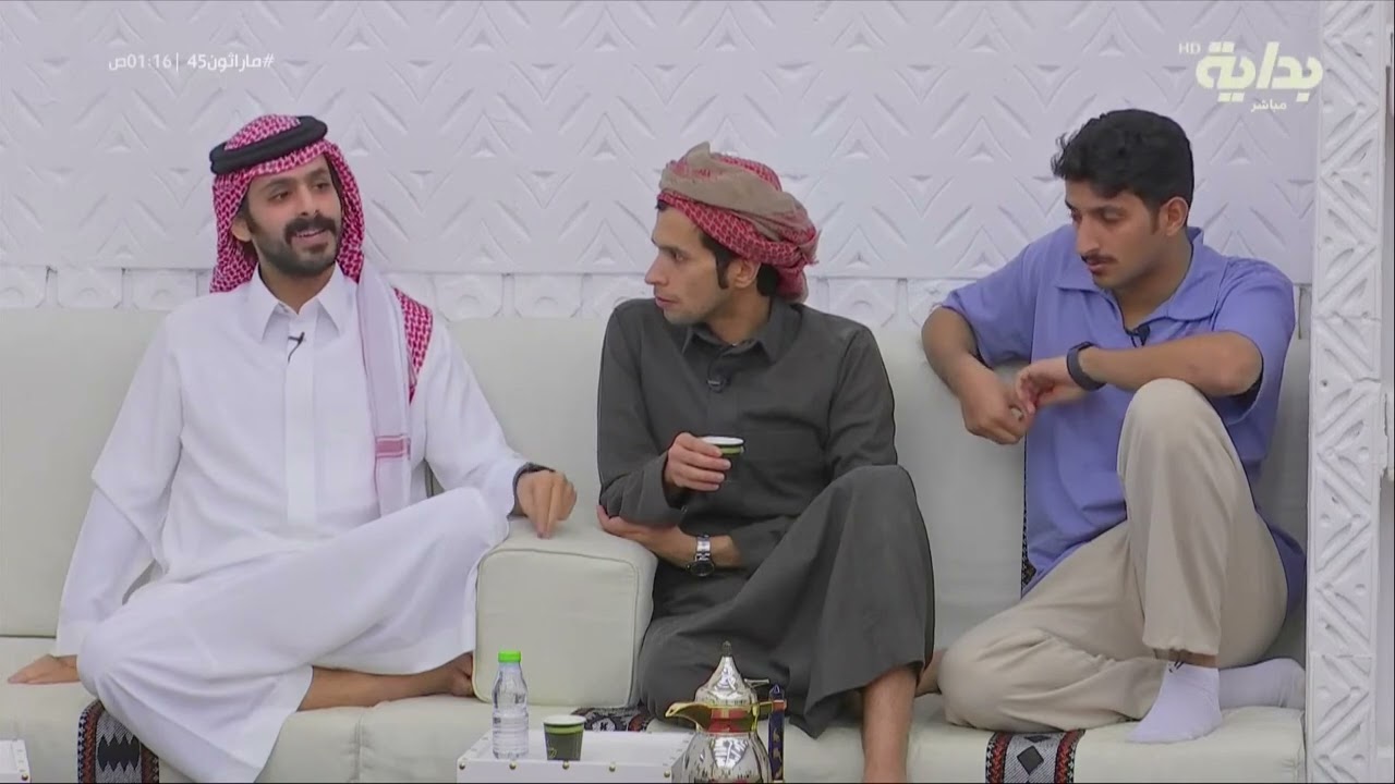معاناة فيصل بن عويد مع المرض ويتفاجئ بتحقق حلم والدته بعد خمس أشهر ! | #ماراثون45