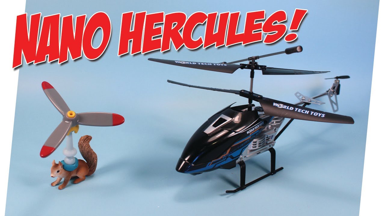Nano Hercules Unbreakable Helicopter from World Tech Toys Review