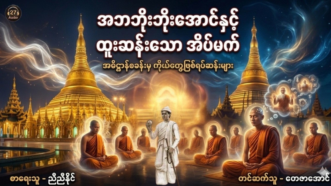 အဘဘိုးဘိုး​အောင်နှင့်ထူးဆန်း​သောအိပ်မက် (အဓိဋ္ဌာန်စခန်းမှကိုယ်တွေ့ဖြစ်ရပ်ဆန်းများ) #buddha #dhamma