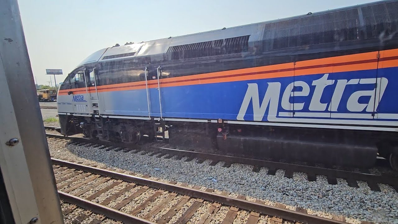 CTA Midway-bnd Orange Line Operator uses Track E-Brakes a lot! | 2600 Series || 8.1.2025