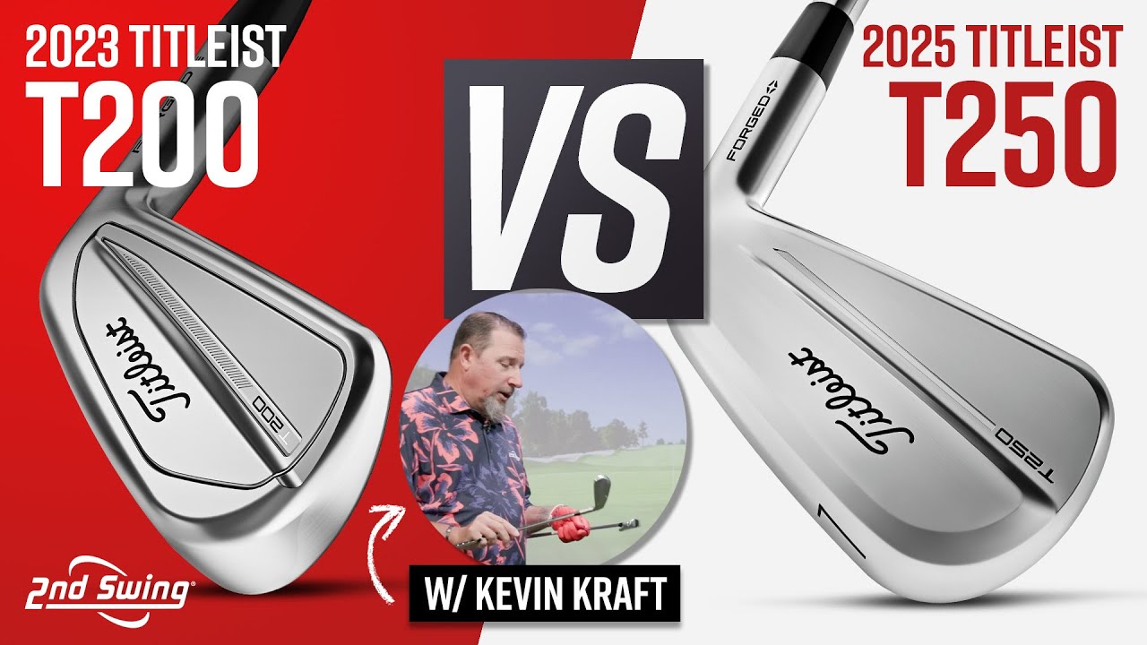 НОВЫЕ ТЕХНОЛОГИИ, БОЛЬШЕ ДИСТАНЦИИ? TITLEIST T250 против TITLEIST T200 (2023)