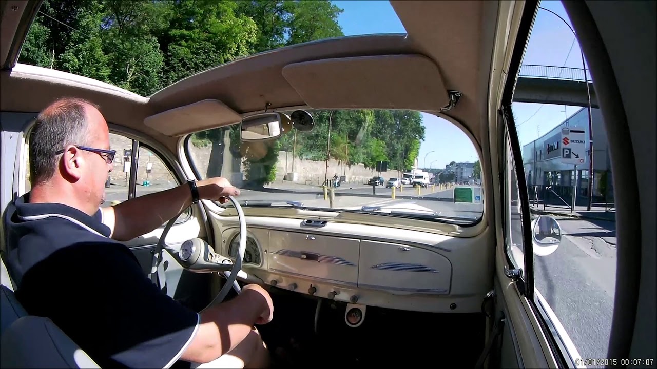 Présentation Peugeot 203A 1954