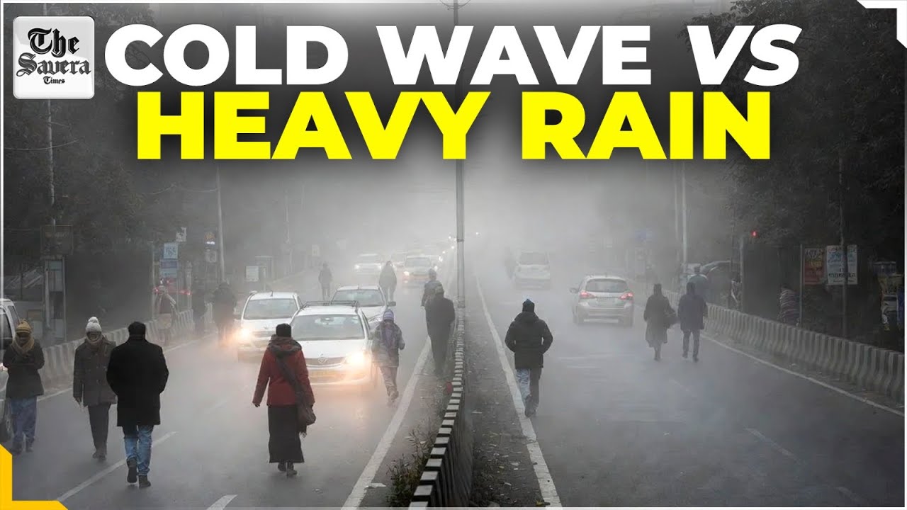 LIVE | IMD Alert | Severe Cold Grips North India, Heavy Rain in South