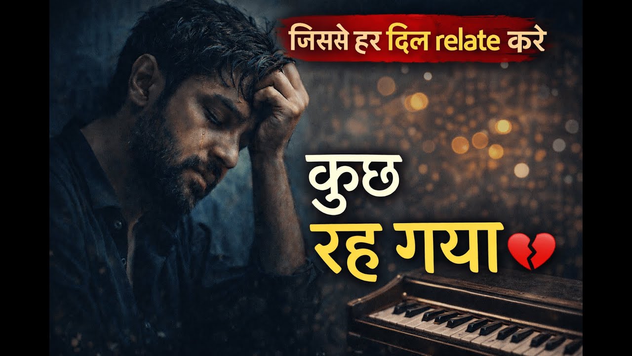 कुछ रह गया 💔 | Heart Touching Sad Song | Indian Heart | #hearttouchingsong  #emotionalsong2026