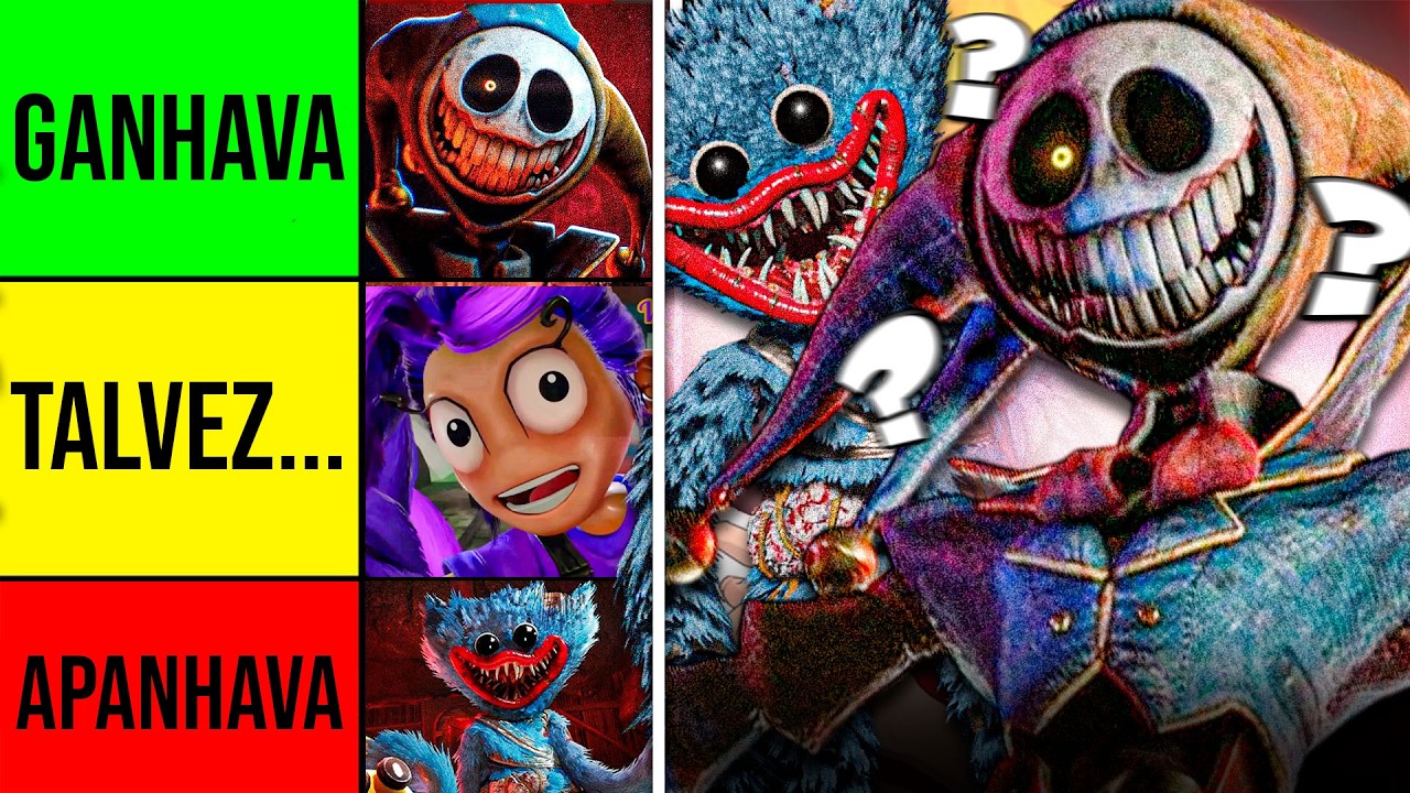 Personagens de Poppy Playtime Capítulo 5 que Eu Venceria na PORRADA 😡💪