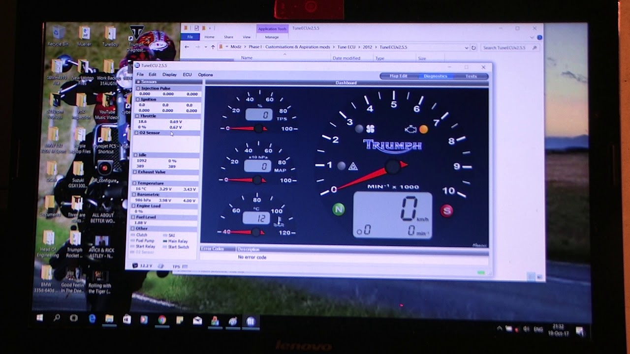 TuneBoy vs TuneECU vs Triumph Diagnostic Software