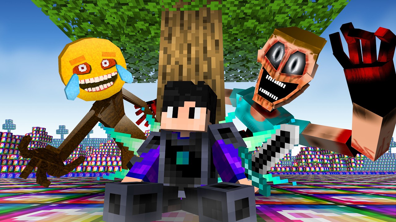 LUCKY BLOCKS DO AVARITIA vs MODS DE TERROR