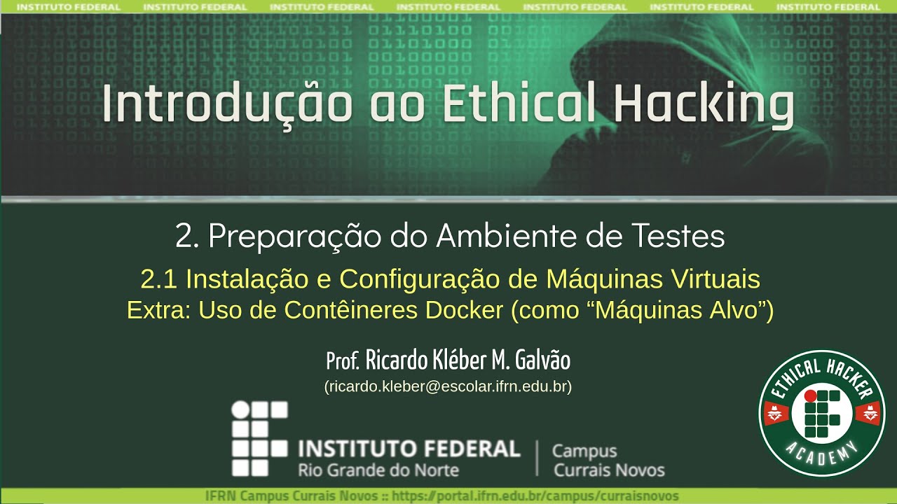 [EHA/IFRN] IEH – 2.1. [EXTRA] Uso de Contêineres Docker (como “Máquinas Alvo”)