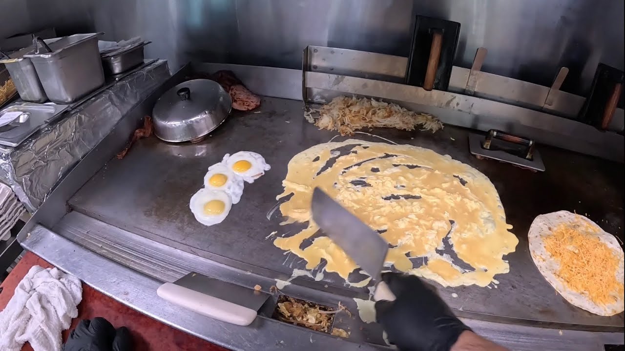 Заказы поступают постоянно! Никакого давления — только завтрак на гриле 🔥🍳