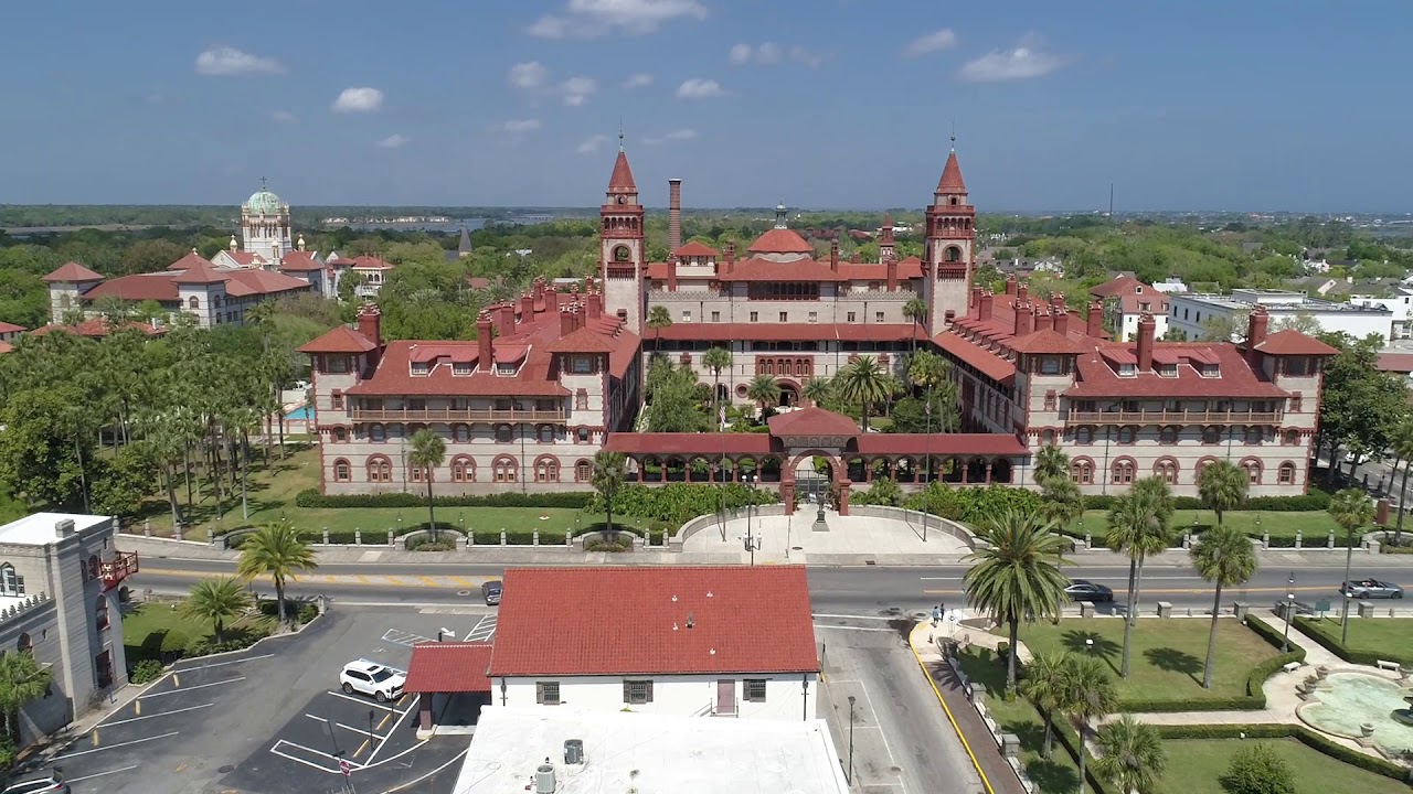 Downtown St.Augustine Drone Video