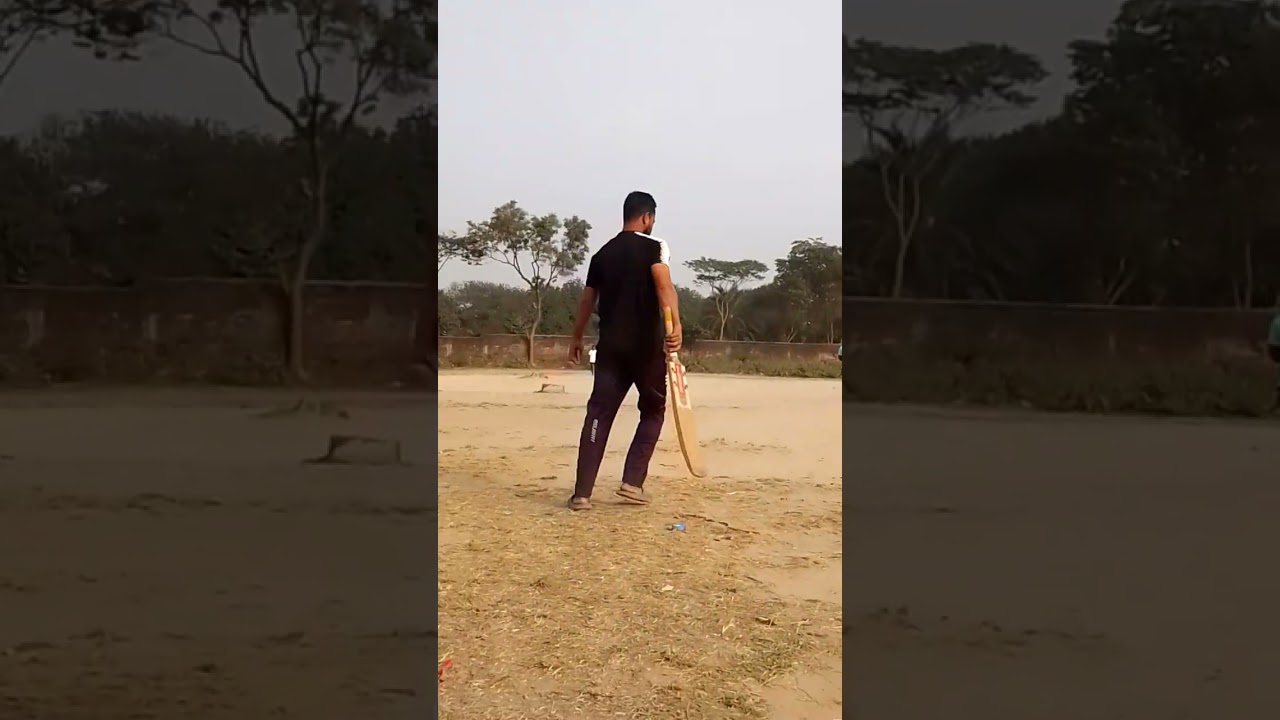 আজকে অনেকদিন পর মাঠে আসলাম।