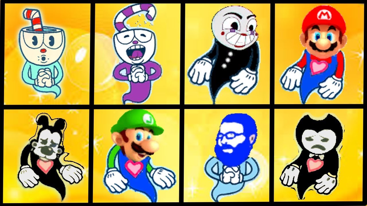 All Cuphead Playable Characters Death Animations !!