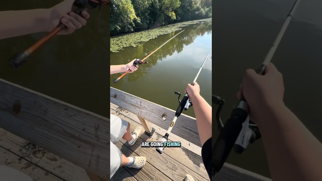 Fishing Off of the Pier 🎣(Old Vid) 