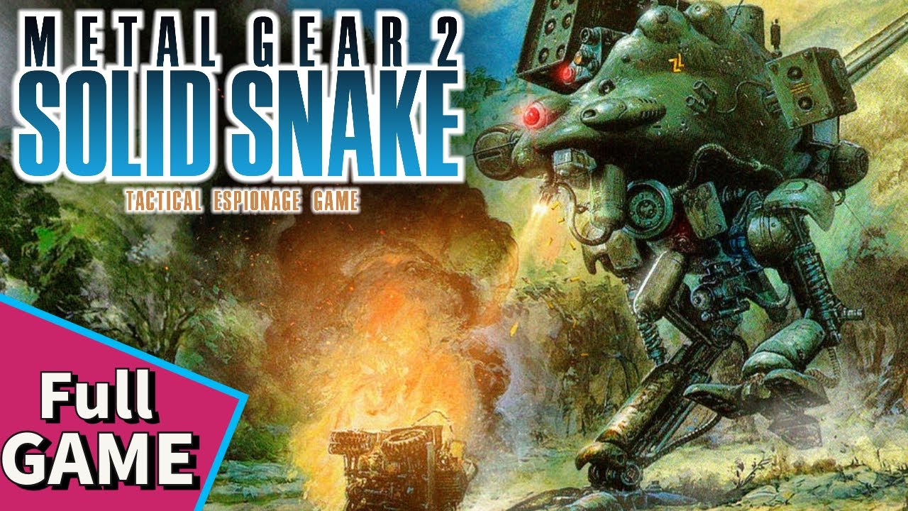 Metal Gear 2 | Solid Snake | Full Game Walkthrough
