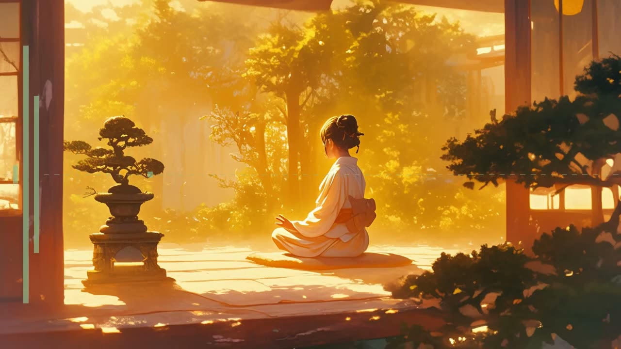 Breeze of Meditation Beneath the Stars | Gentle Lo-fi & Ambient Relaxation