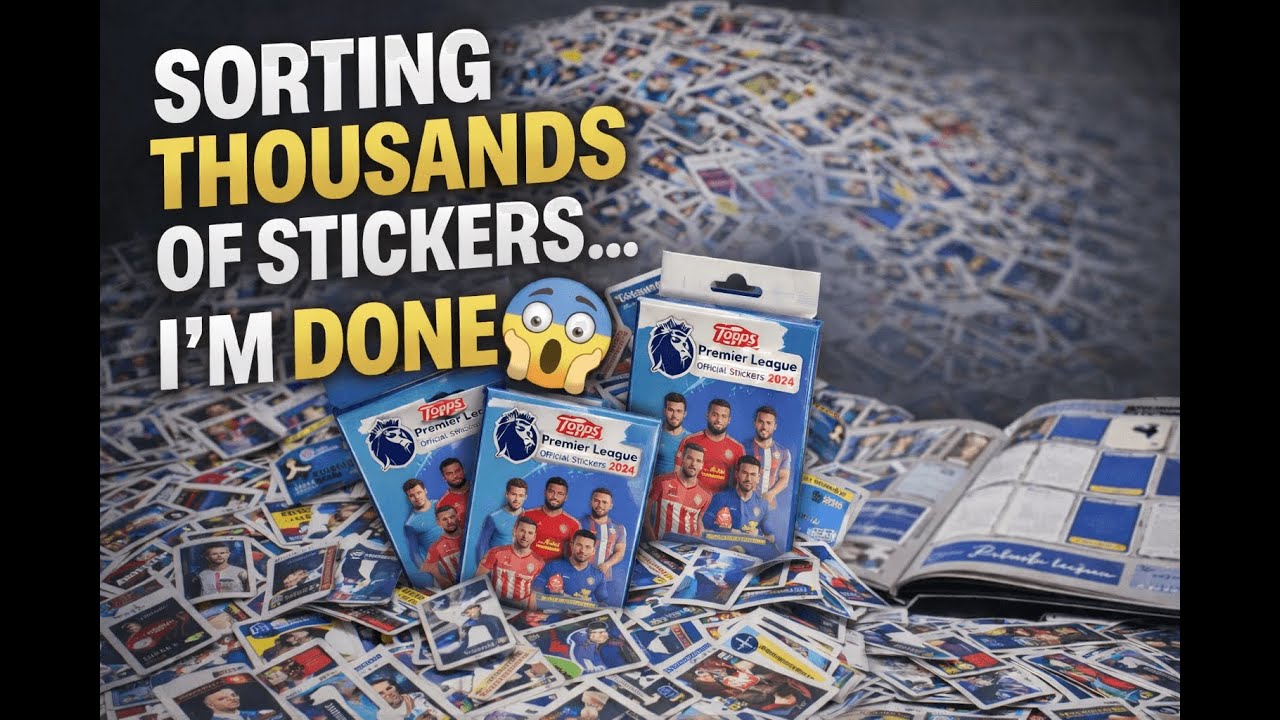 Will I be able to collect all  561 #topps #premierleague  Stickers?