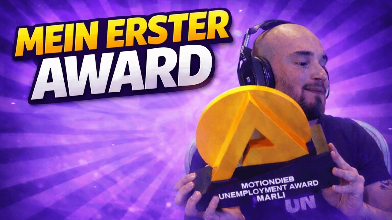 MEIN ERSTER AWARD (+ yappathon)