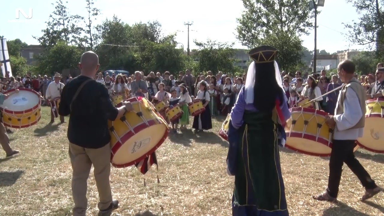 MERCADO MEDIEVAL DE ALFENA MARCADO POR MUITA ANIMAÇÃO #MEDIEVAL