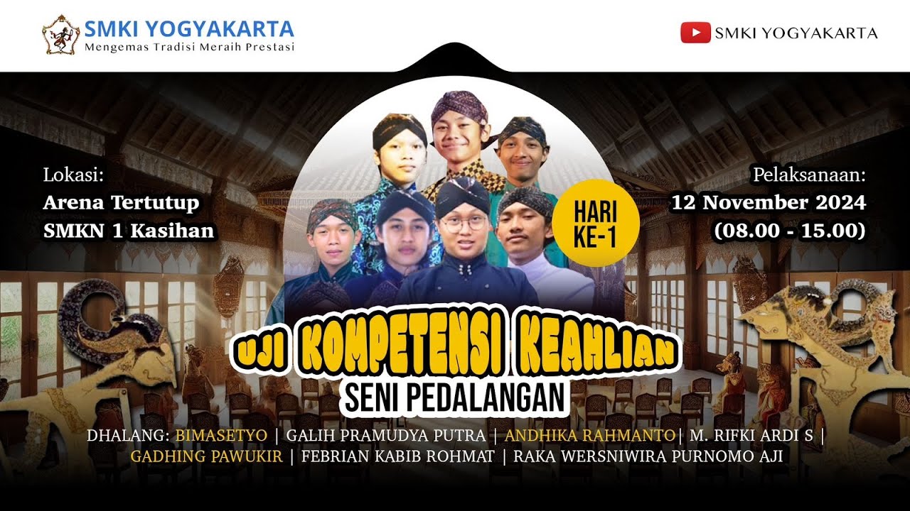 UKK SENI PEDALANGAN Hari ke 1  |  SMKI Yogyakarta