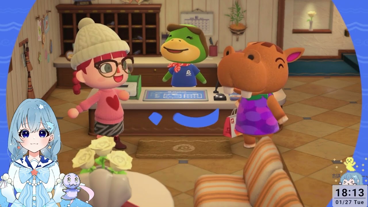 #10【あつ森】ハピパラ２部屋目標！