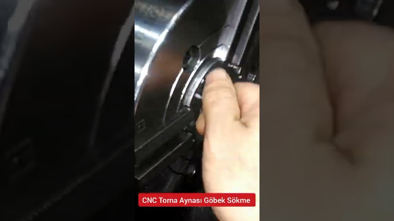 CNC Torna Aynası Göbek Sökme