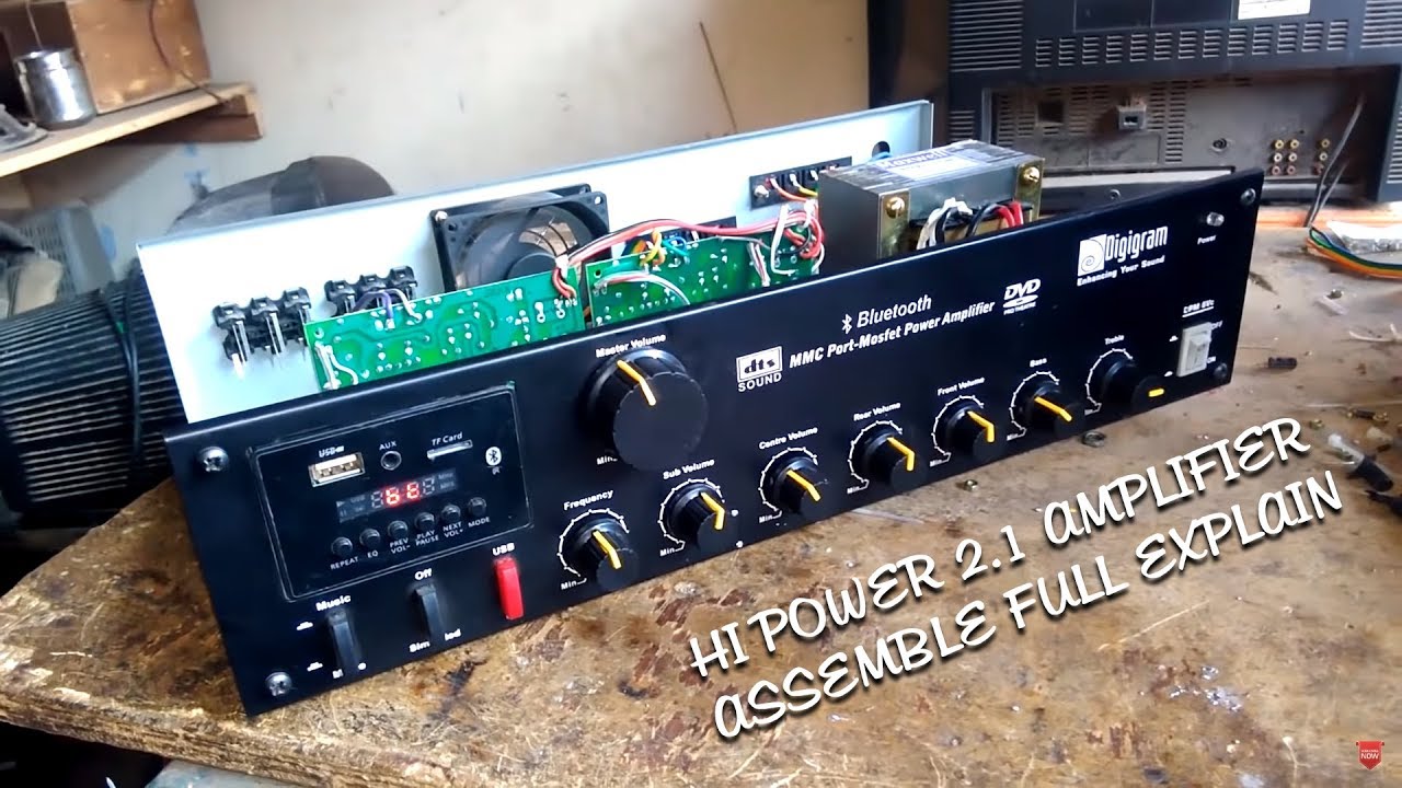 400 watts 🔥 HomeTheater Amplifier ( 2.1 )🎵 
Bluetooth 💥,stk4231x2,FullHd 1080p, fulexplain