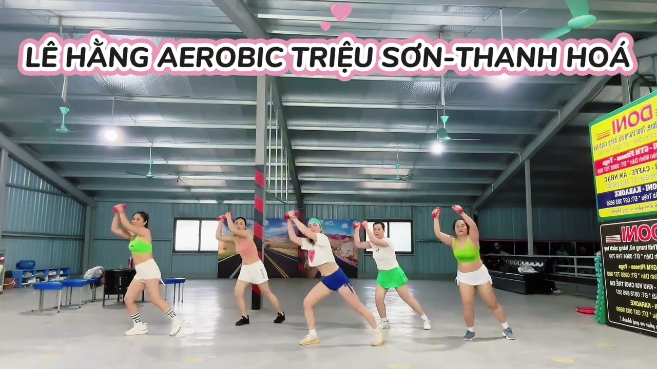 Bài Tabata 5 Phút Cực Phê Cùng Lê Hằng Aerobic Triệu Sơn