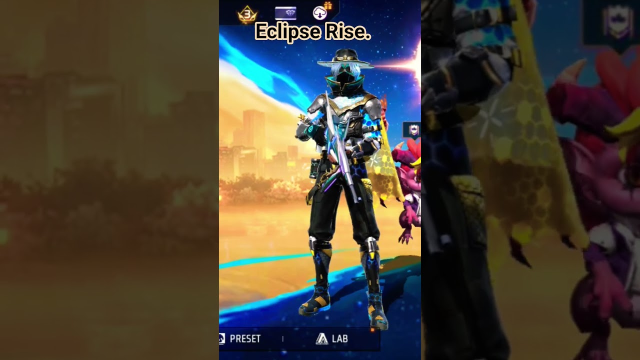 Eclipse Rise the new event in free fire 🔥 .