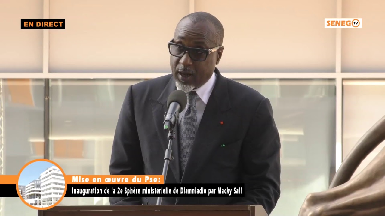 Direct: L’ inauguration de la sphere de  Diamniadio