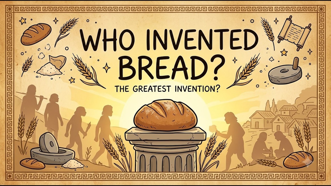 Who invented bread? 🍞🌾
