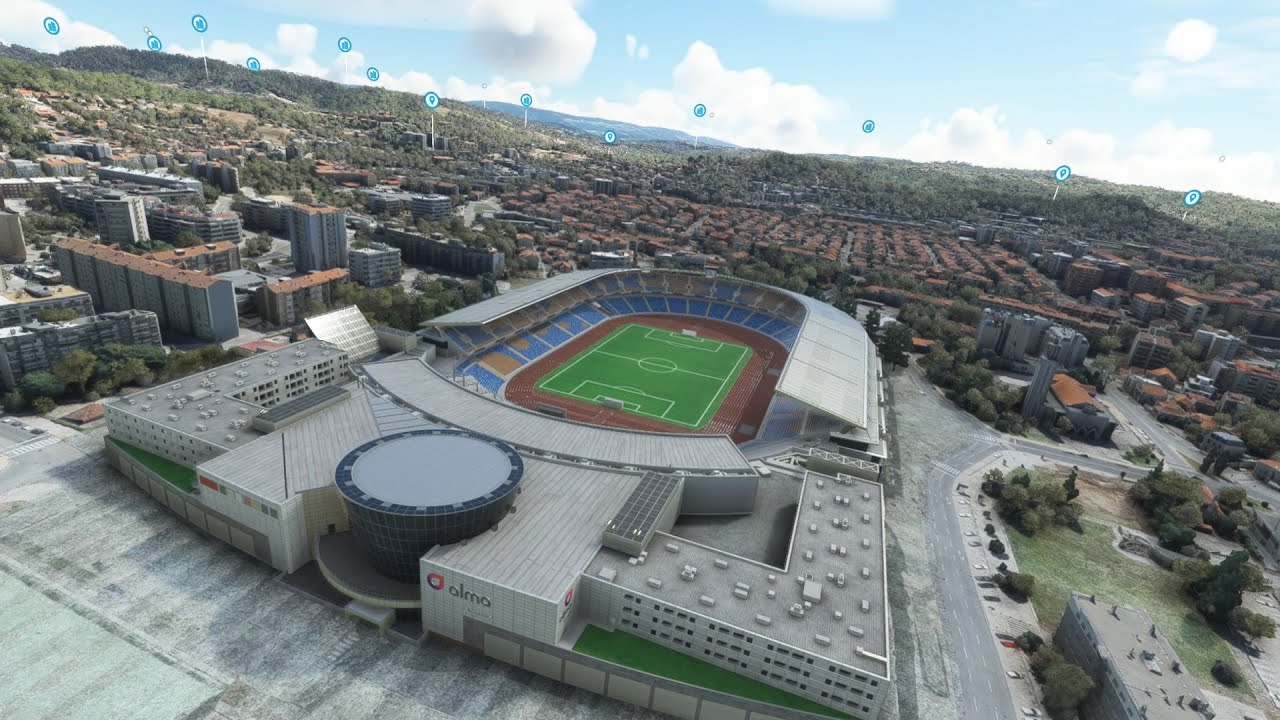 Microsoft Flight Simulator - Coimbra, Portugal (World Update VIII: Spain/Portugal/Gibraltar/Andorra)