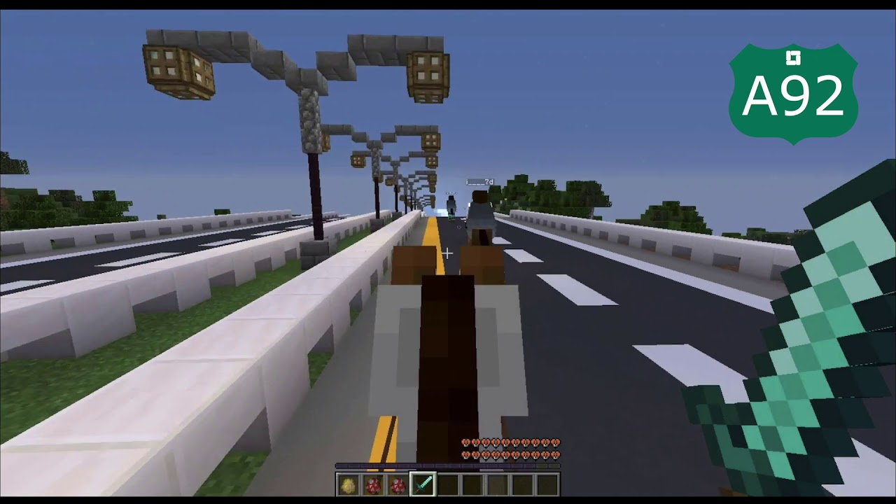 Minecraft Highway Road Trip #1 - Kaloro City to Heampstead