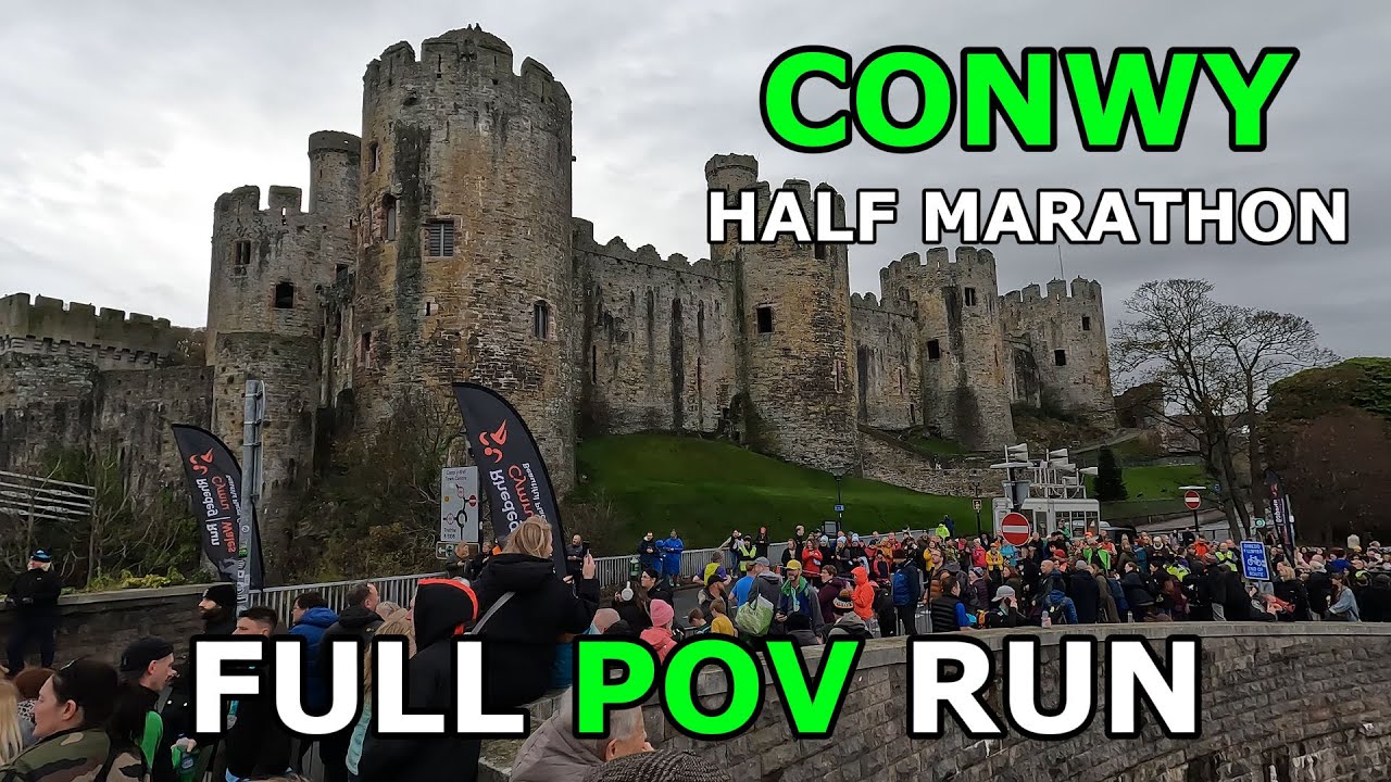 Conwy Half Marathon 2024 FULL POV RUN