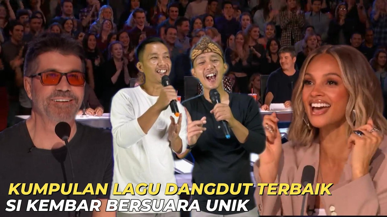 Kumpulan lagu dangdut si kembar bersuara unik bikin semua juri terhibur