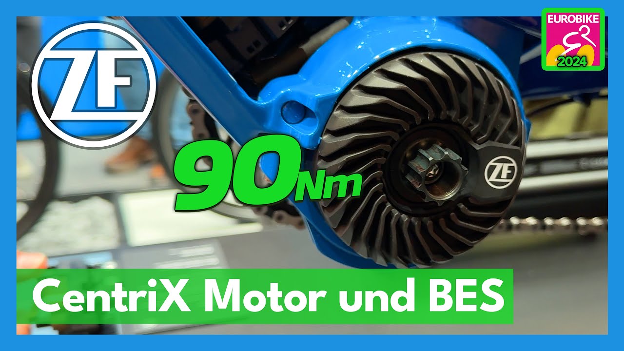 EUROBIKE 2024 - ZF: 90Nm Motor + komplettes Bike Eco System