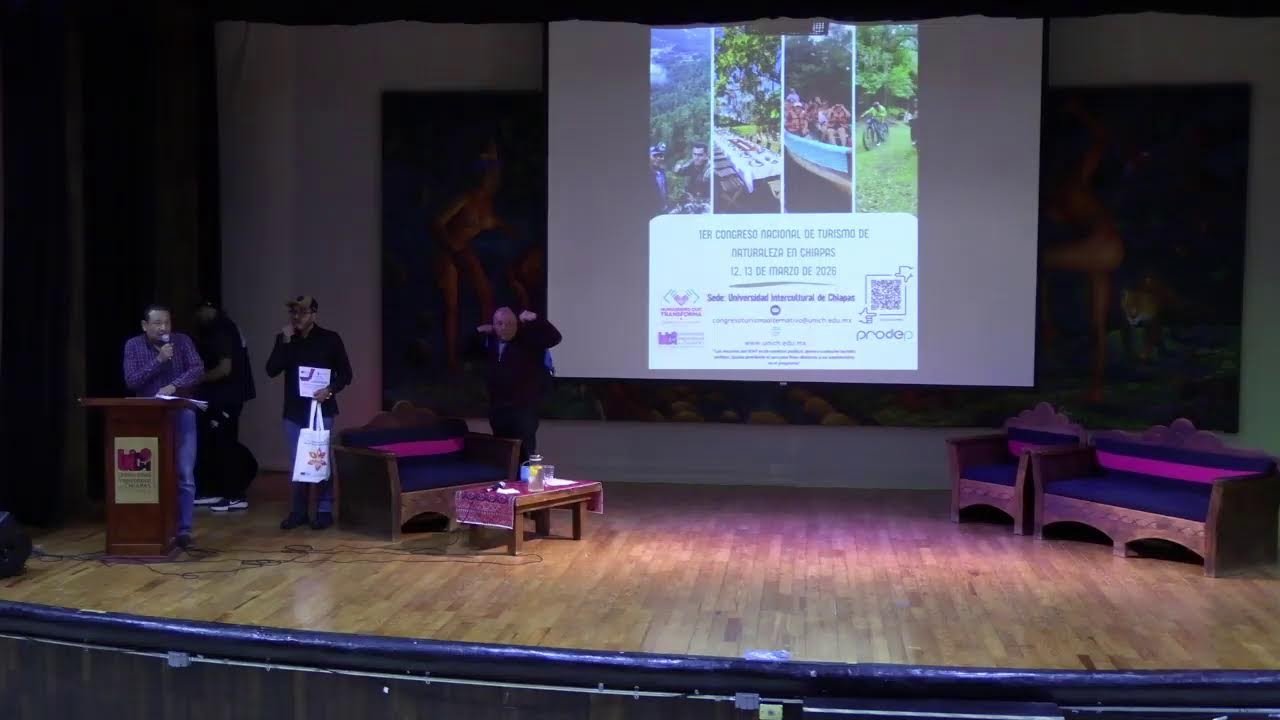 1er Congreso Nacional de Turismo de Naturaleza en Chiapas día 2 parte 1