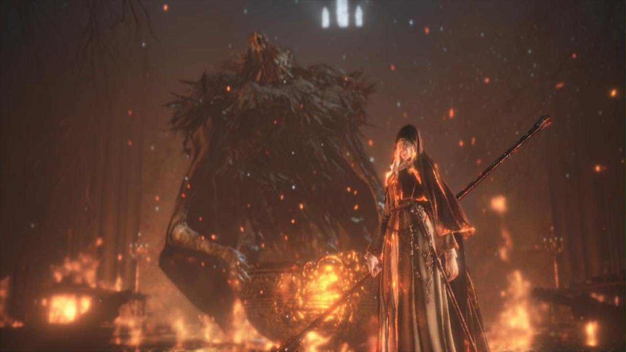 DARK SOULS III Sister Friede Boss Fight NG+7