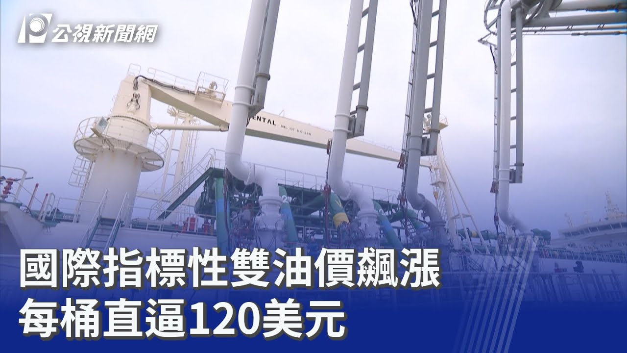 國際指標性雙油價飆漲 每桶直逼120美元｜20260309 公視晚間新聞