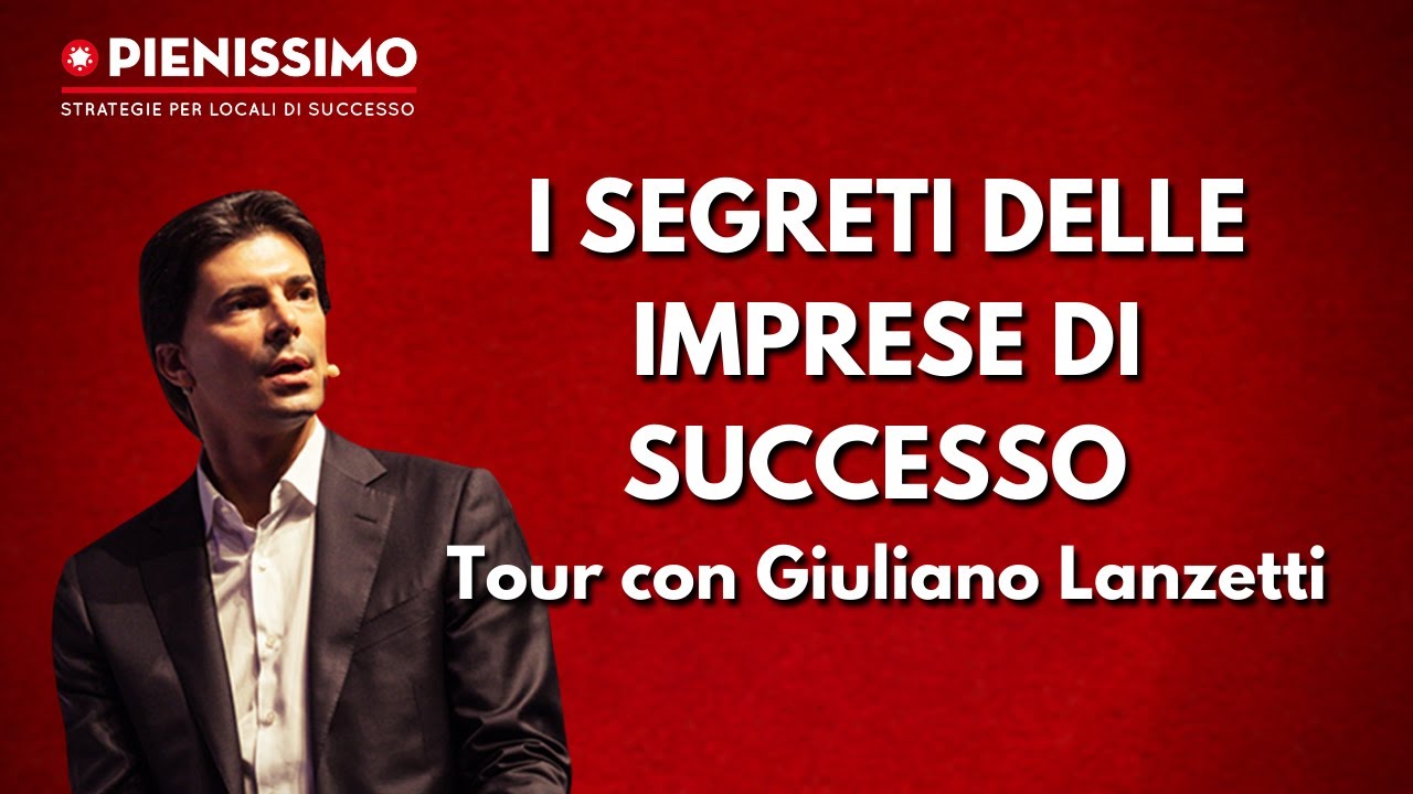 Tour con Giuliano Lanzetti - I Segreti delle Imprese di Successo  | Rimini 2018