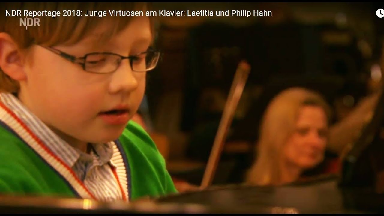NDR Reportage 2018: Junge Virtuosen am Klavier: Laetitia und Philip Hahn