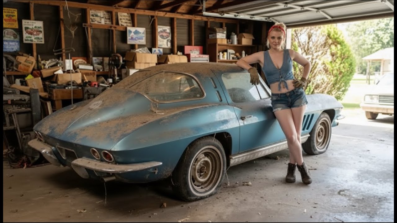 Left Behind in a Garage | Reviving a 1963 Corvette Split Window