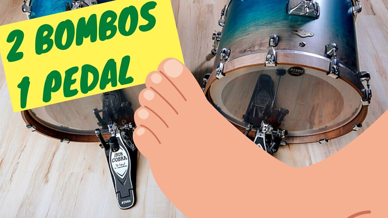 Doble Bombo con un Pedal