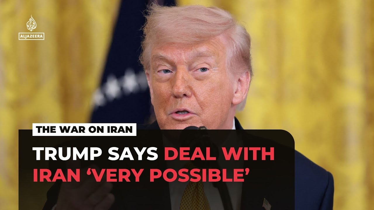 Trump says he&rsquo;s had &lsquo;very good talks&rsquo; with Iran and a deal is &lsquo;very possible&rsquo;