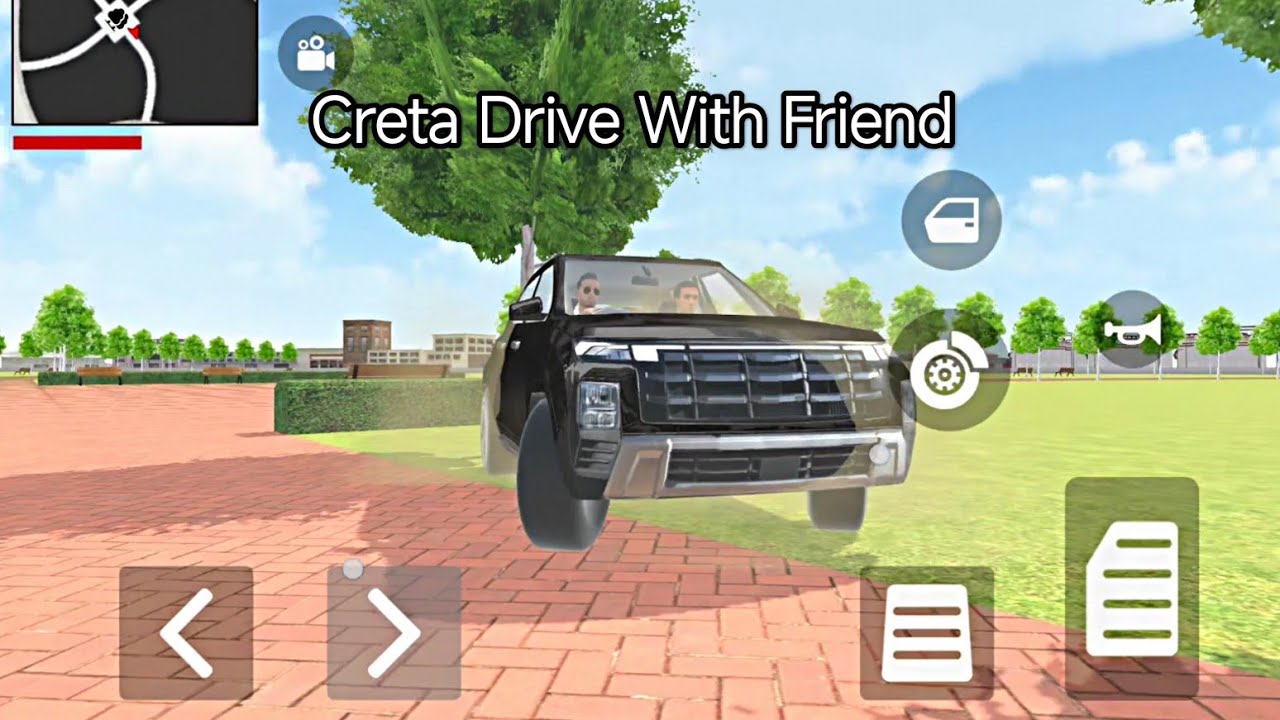 Indian GTA Game - Creta Drive With Friend 