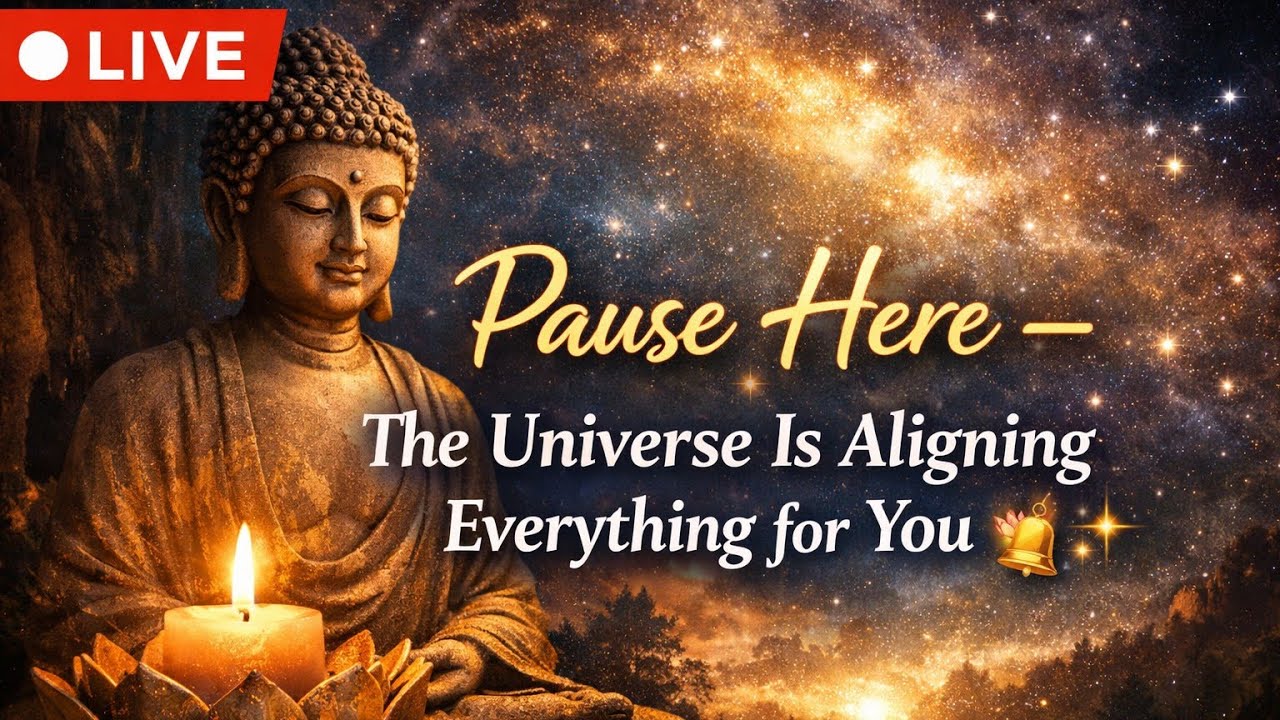 🔴 LIVE | Pause Here — The Universe Is Aligning Everything for You 🪷🔔✨