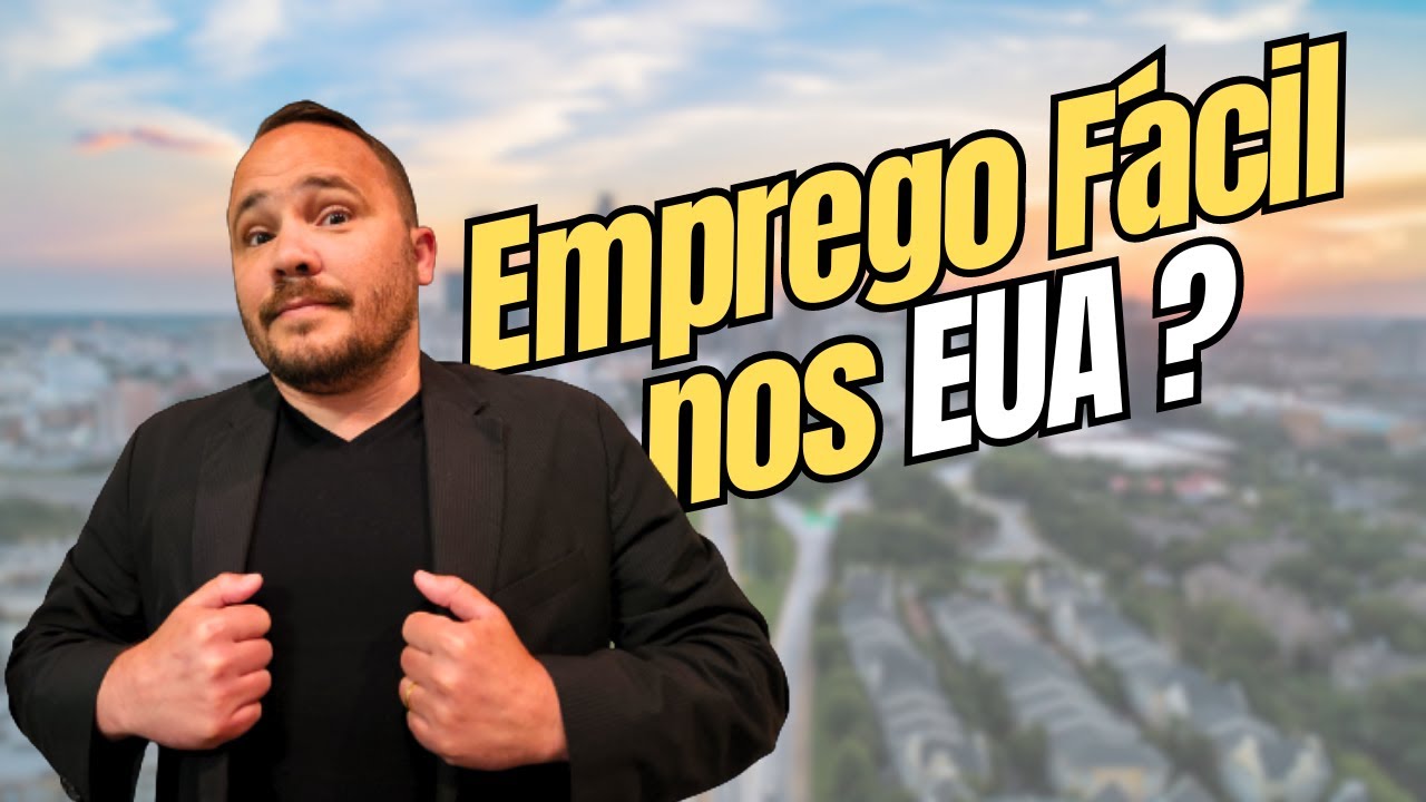 Bons empregos f&aacute;ceis de achar nos EUA | MITO desmascarado! #trabalhonoseua