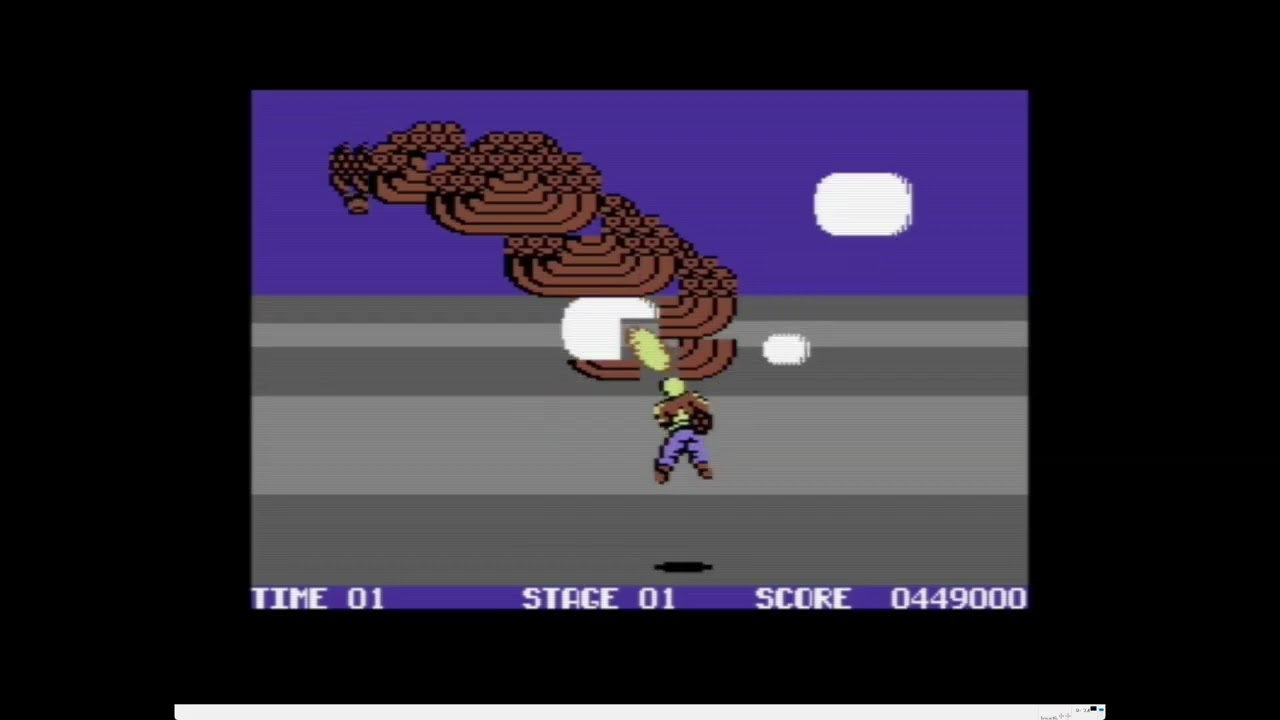 Space Harrier  (Sega) - 1986 - C64