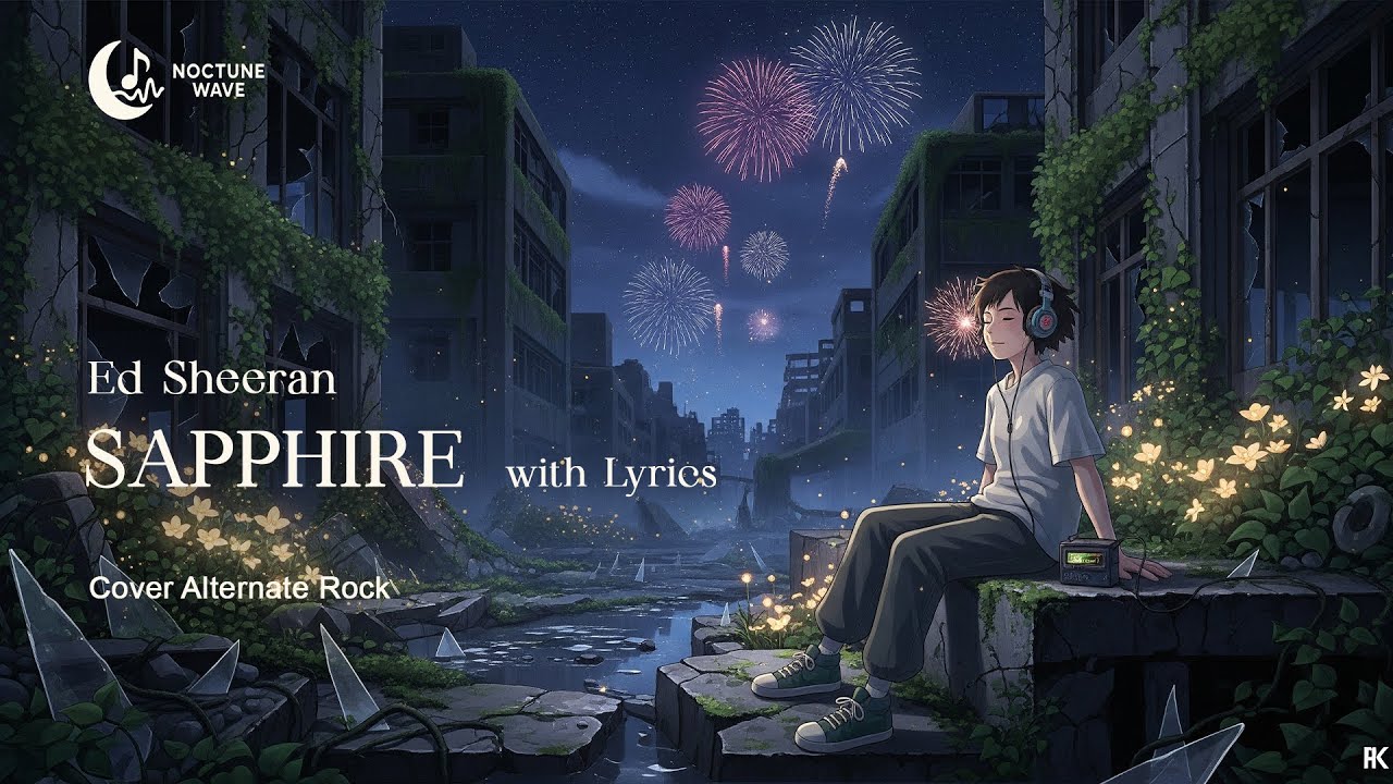 SAPPHIRE -  Ed Sheeran (Alternate Rock Version Cover By Noctune) + Lyrics | TOP HITS MUSIC